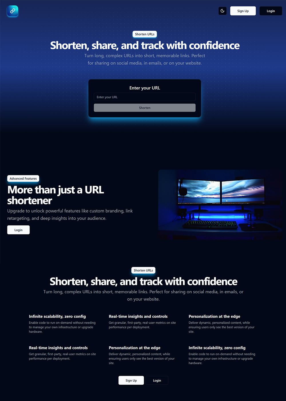 BLDH - Short URL (University Project)